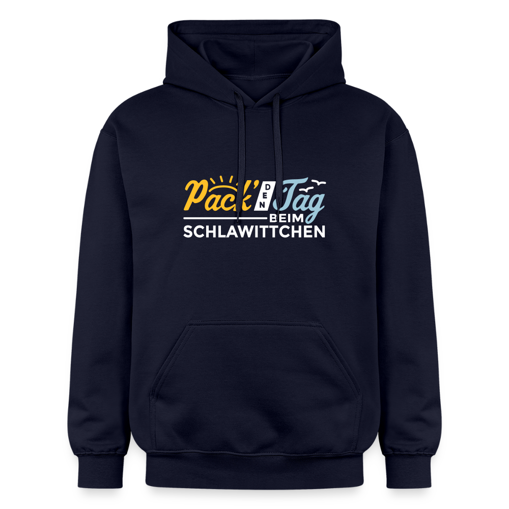 Pack' den Tag beim Schlawittchen - Hoodie - Navy