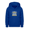 Ick bin keen Sturkopp - Teenager Hoodie - Royalblau