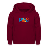 Pillepalle - Kinder Hoodie - Bordeaux