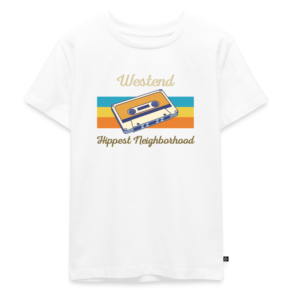 Westend Hippest Neighborhood - Kinder Premium T-Shirt - Weiß