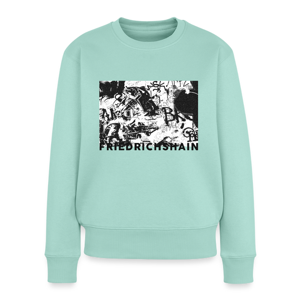 Friedrichshain Graffiti - Frauen Premium Pullover - Mint 