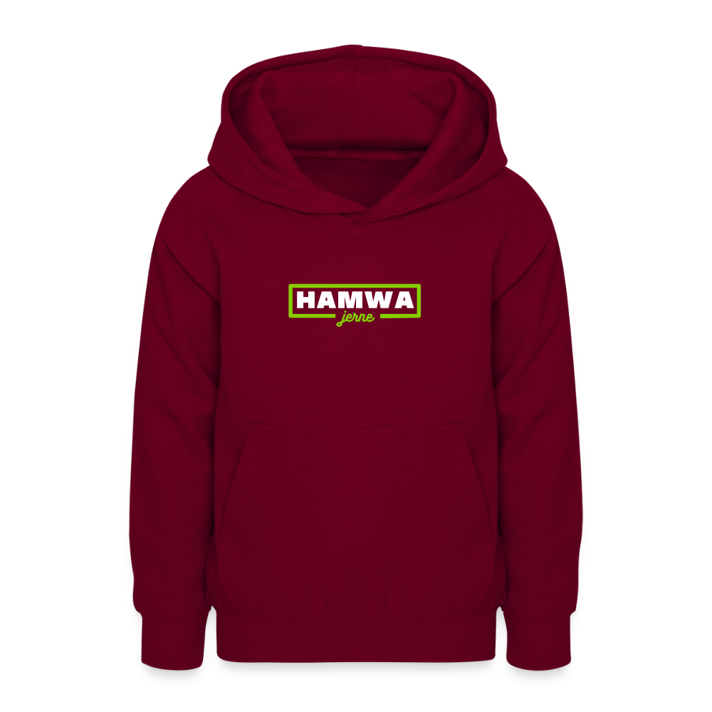 hamwa - Teenager Hoodie - Bordeaux