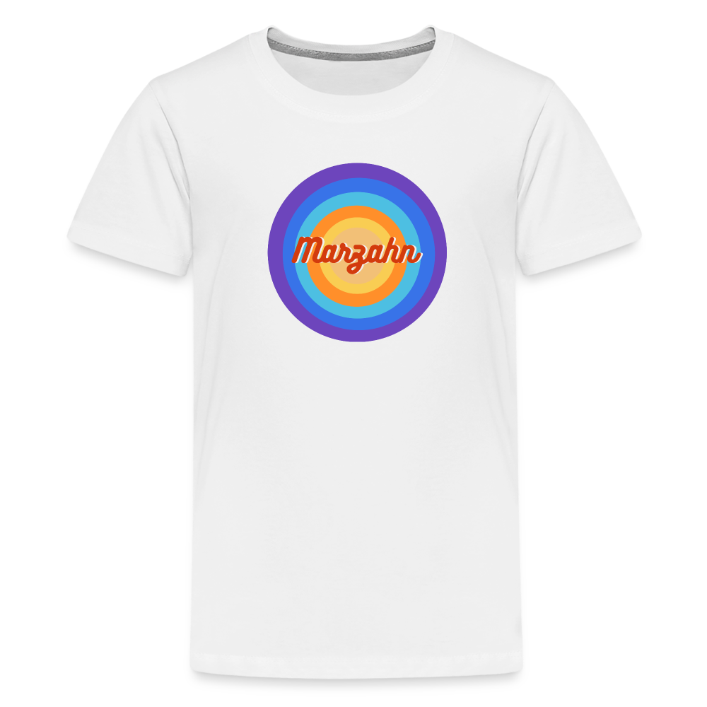 Marzahn Retro - Teenager Premium T-Shirt - Weiß