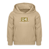 U4 - Kinder Premium Hoodie - Sand