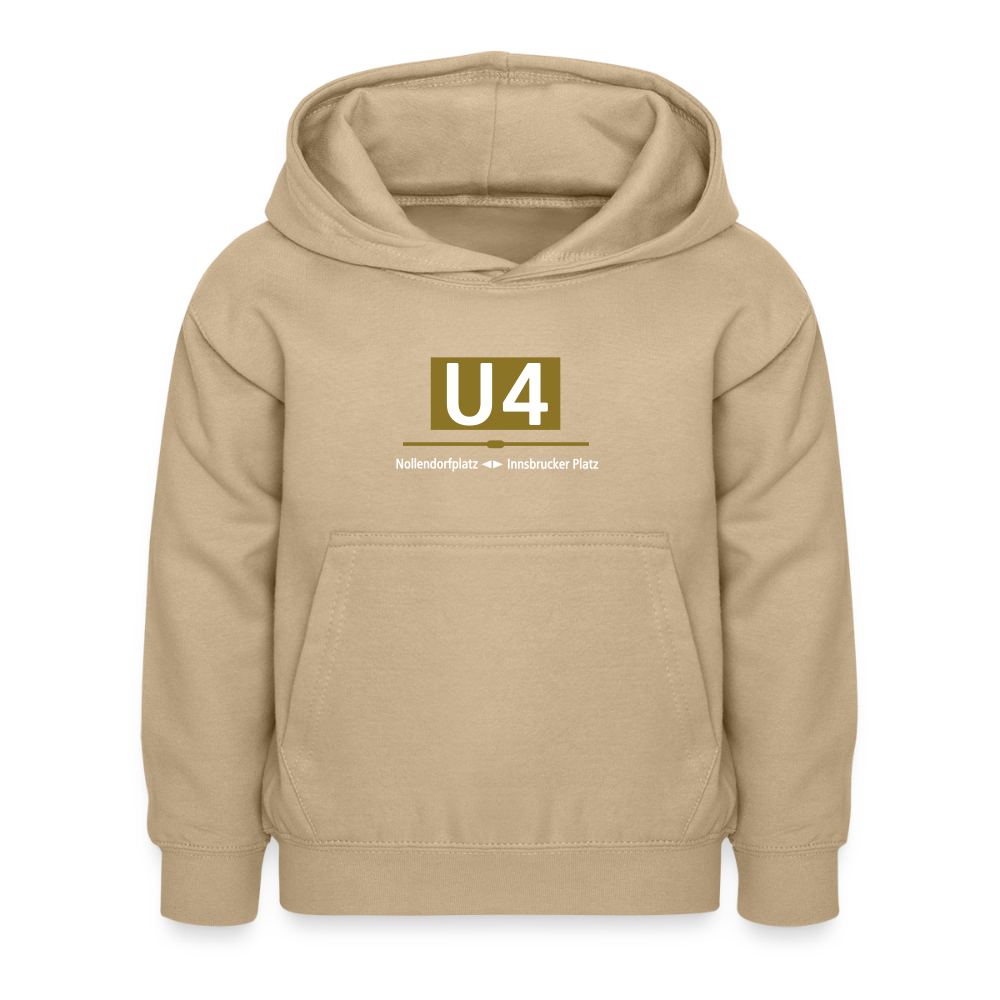 U4 - Kinder Premium Hoodie - Sand