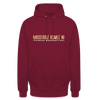 Misstrau' Kamel'n! (trinken wöchentlich) - Unisex Hoodie - Bordeaux