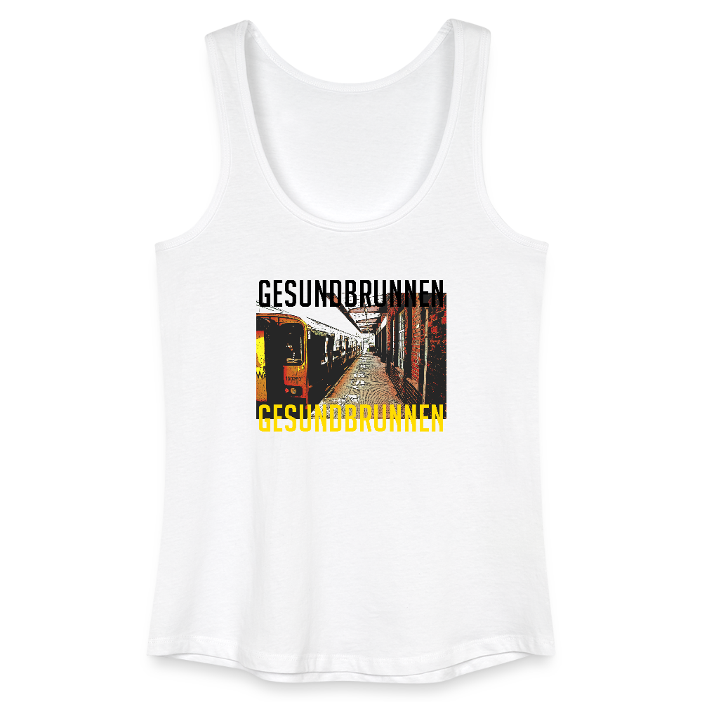 Gesundbrunnen Metro - Frauen Bio Tank Top - Weiß