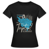 Trinidad oder Treptow - Frauen Premium T-Shirt - Schwarz
