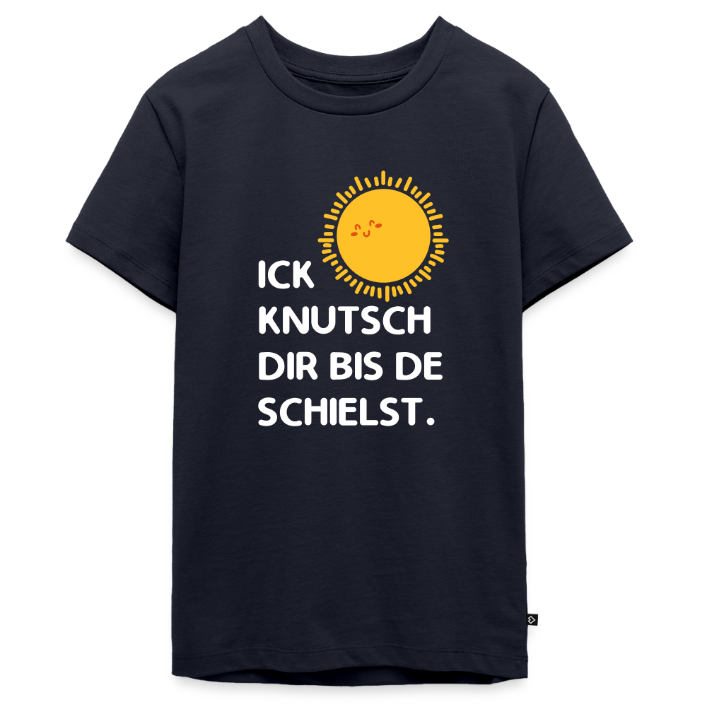 Ick knutsch dir Sonne! - Teenager Premium T-Shirt - Navy