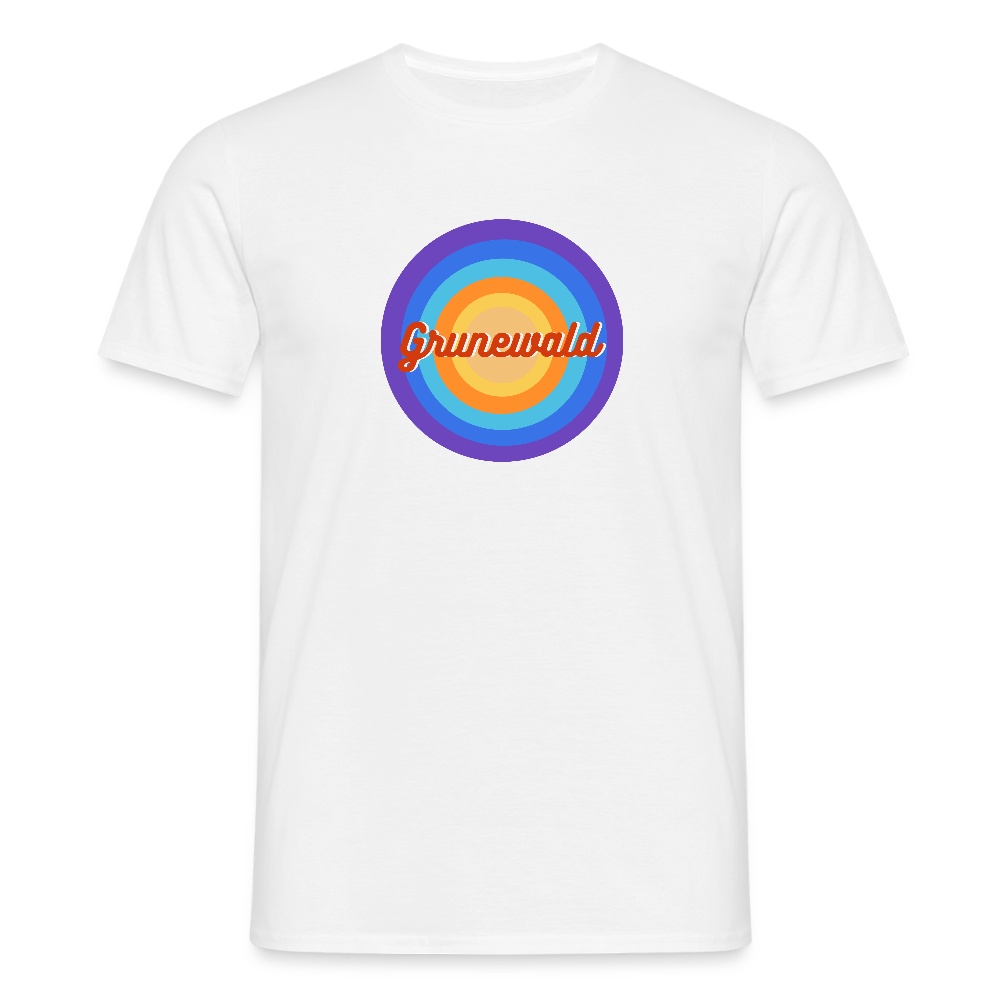 Grunewald Retro - Männer Premium T-Shirt - Weiß