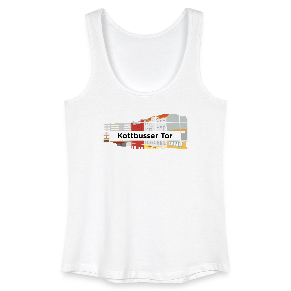 Kottbusser Tor - Frauen Bio Tank Top - Weiß