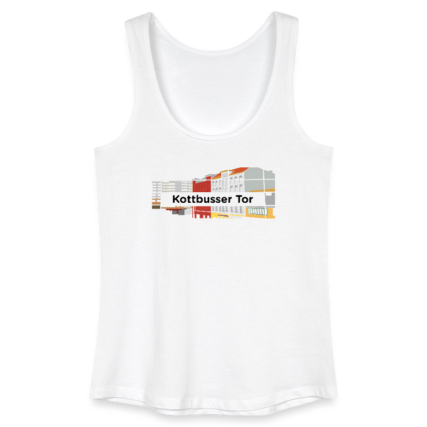 Kottbusser Tor - Frauen Bio Tank Top - Weiß