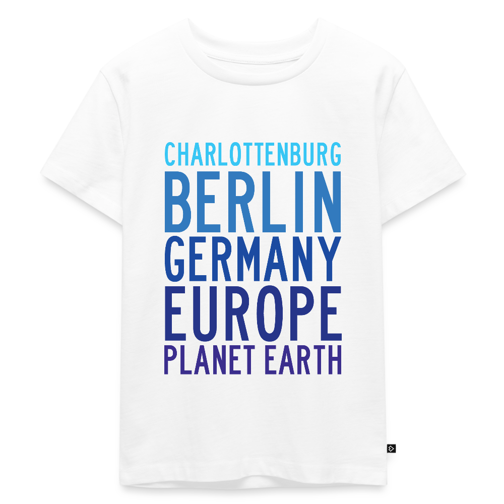 Charlottenburg - Earth - Kinder Premium T-Shirt - Weiß