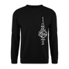 Fernsehturm der Noten - Unisex Pullover - Schwarz