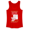 Liechtenstein oder Lichtenberg - Frauen Bio Tank Top - Rot