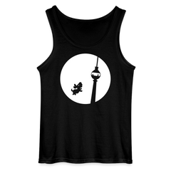 Hund am Fernsehturm - Männer Tank Top