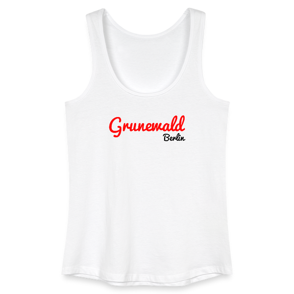 Grunewald Berlin - Frauen Bio Tank Top - Weiß
