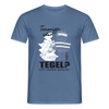 Teneriffa oder Tegel - Männer Premium T-Shirt - Taubenblau