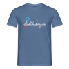 Lichtenberger - Männer Premium T-Shirt - Taubenblau