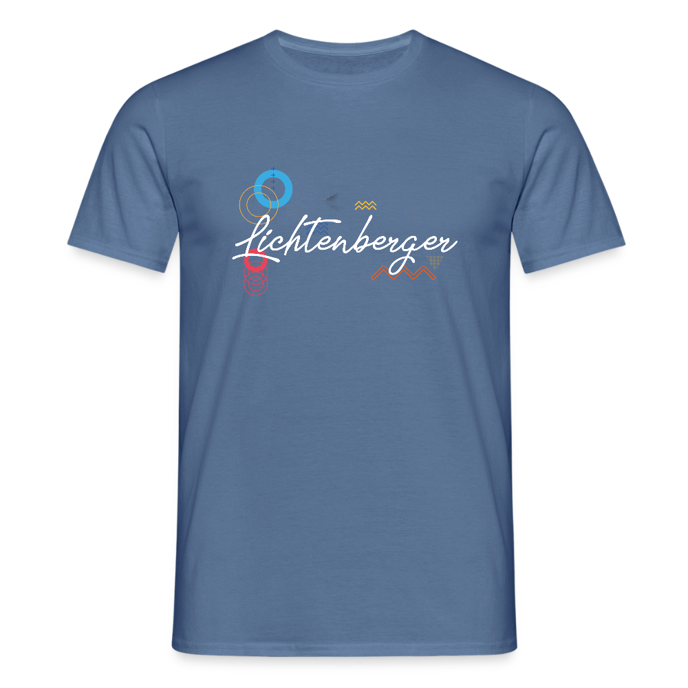 Lichtenberger - Männer Premium T-Shirt - Taubenblau