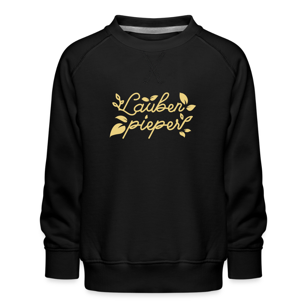 Lauben pieper - Kinder Premium Sweatshirt - Schwarz