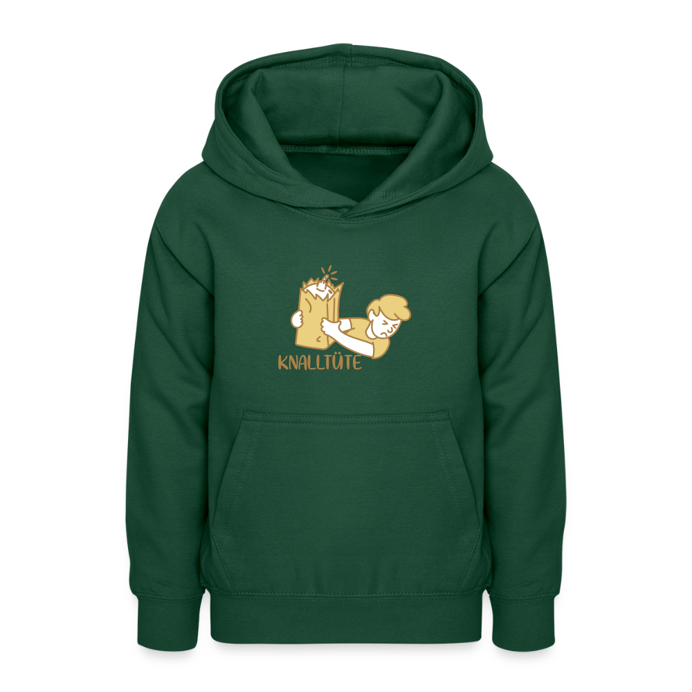 Knalltüte - Teenager Hoodie - Flaschengrün