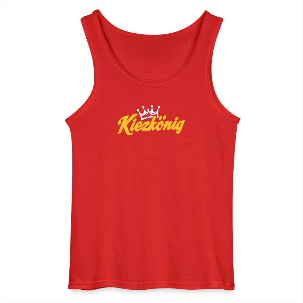 Kiezkönig - Männer Tank Top - Rot