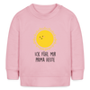 Ick fühl mir prima - Baby Bio Pullover - Hellrosa