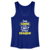 Lass Sonne rin, dit Jraue draußen! - Frauen Bio Tank Top - Königsblau