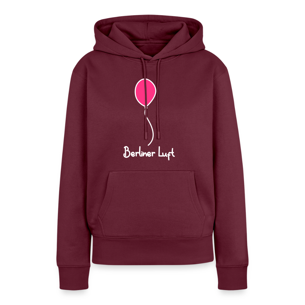 Berliner Luft - Frauen Premium Hoodie - Burgunderrot