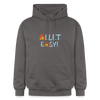 Allet Easy! - Hoodie - Dunkelgrau