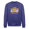 I love BVG - Unisex Bio Sweatshirt - Dämmerung