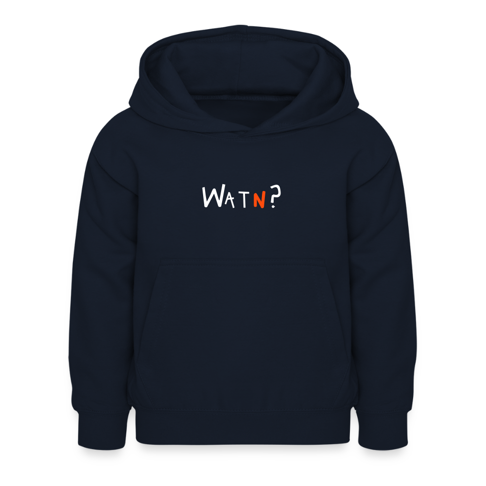 WATN? - Kinder Hoodie - Navy