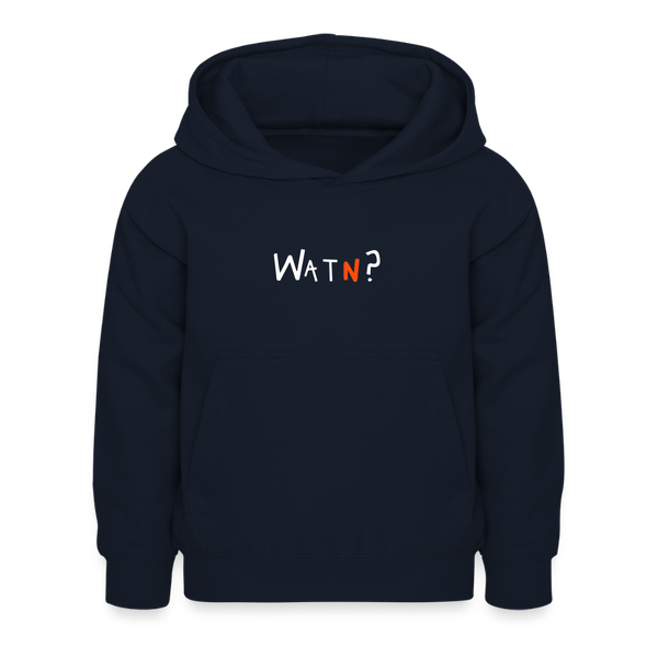 WATN? - Kinder Hoodie - Navy