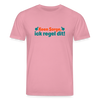 Keene Sorge, ick regel dit! - Unisex Bio T-Shirt - Lila Traum