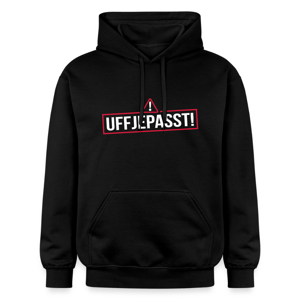 Uffjepasst! - Hoodie - Schwarz