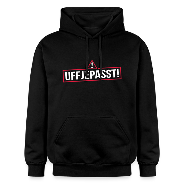 Uffjepasst! - Hoodie - Schwarz