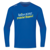 Mein Kiez, meine Regeln! - Männer Sport Langamshirt - Royalblau