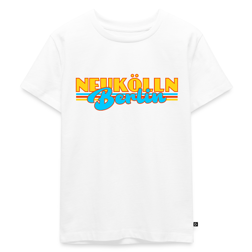 Neukölln Berlin Retro - Kinder Premium T-Shirt - Weiß