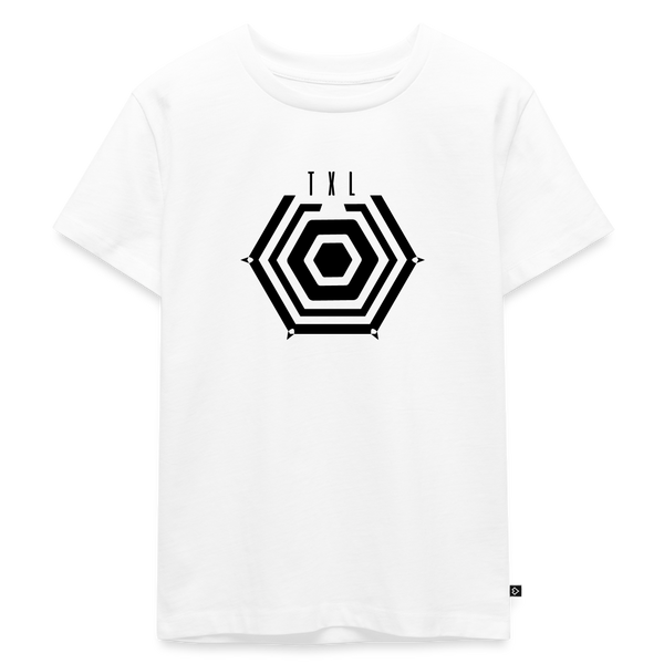 Tegel TXL Umrisse - Kinder Premium T-Shirt - Weiß