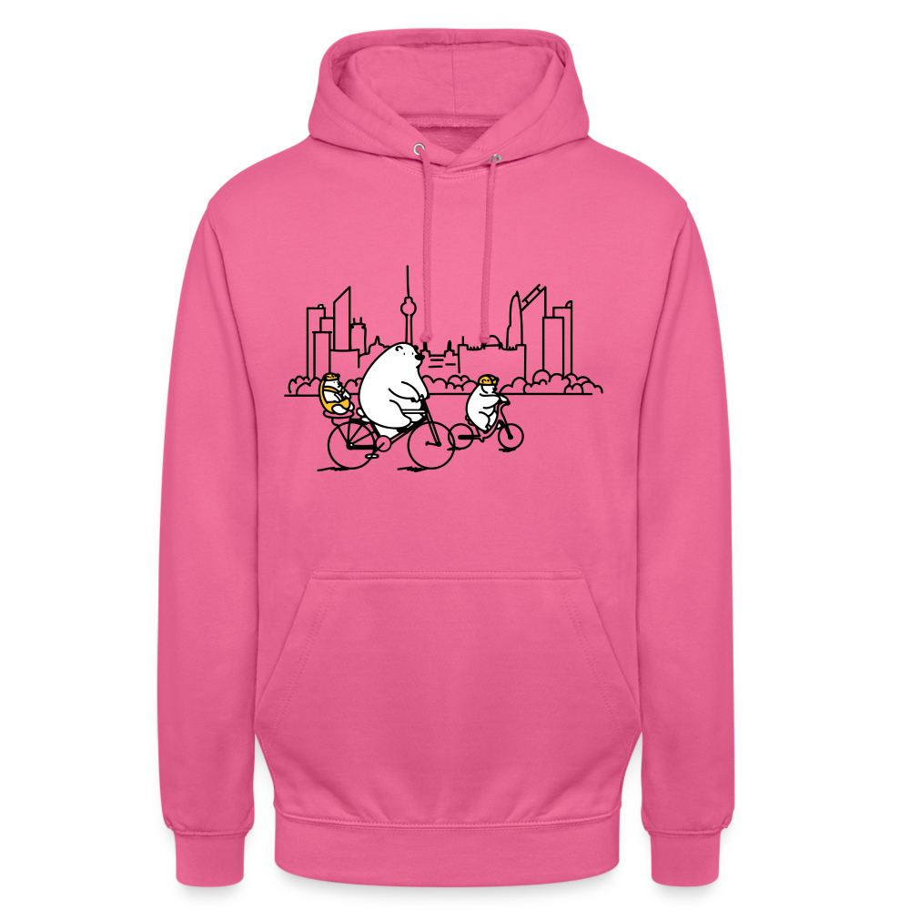 Fahrradtour Berlin - Unisex Hoodie - Pink