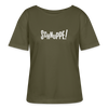 Schnuppe! - Relaxed Rundhals Frauen Bio-T-Shirt - Khaki