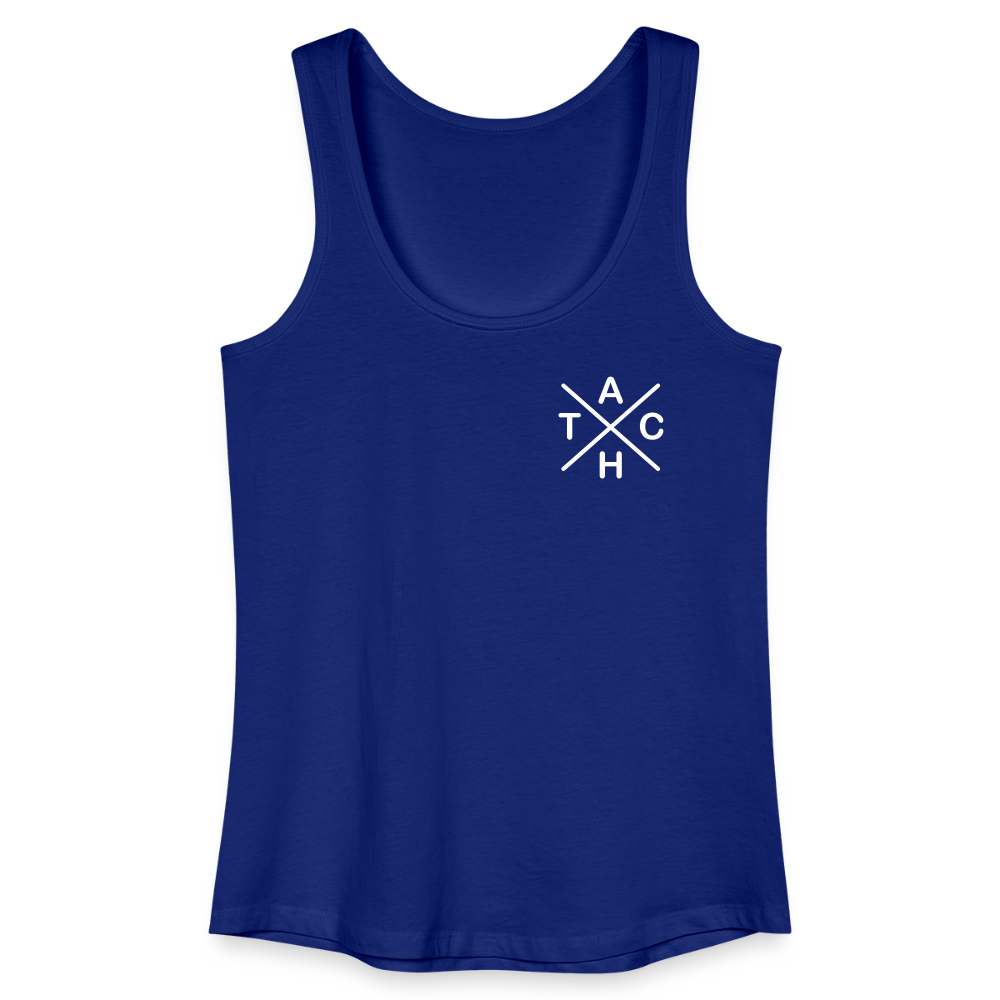Tach X - Frauen Bio Tank Top - Königsblau