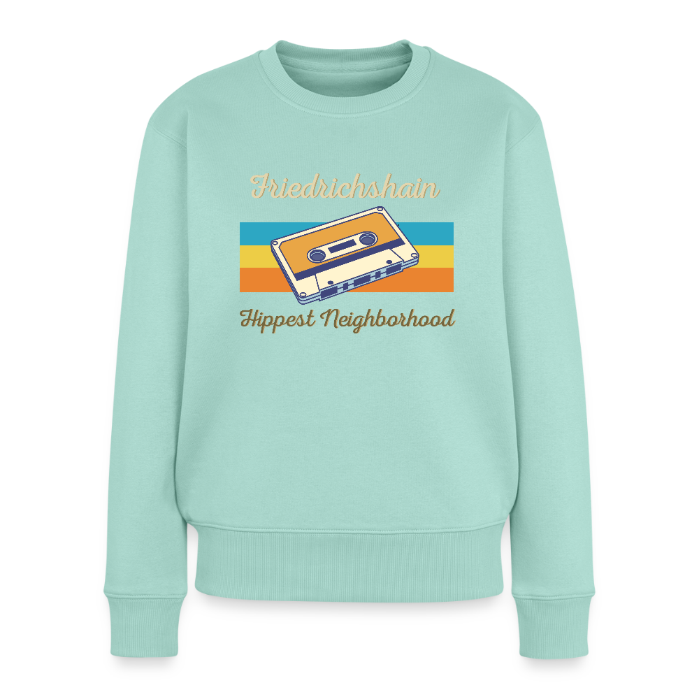 Friedrichshain Hippest Neighborhood - Frauen Premium Pullover - Mint 