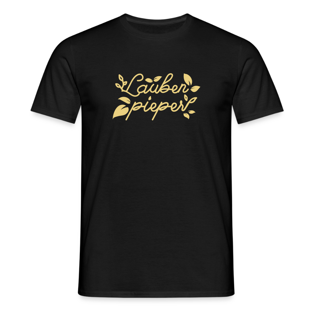 Lauben pieper - Männer Premium T-Shirt - Schwarz