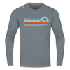Berlin, Germany - Männer Sport Langamshirt - Grau