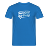Keene Zeit für Blabla! - Männer Premium T-Shirt - Royalblau