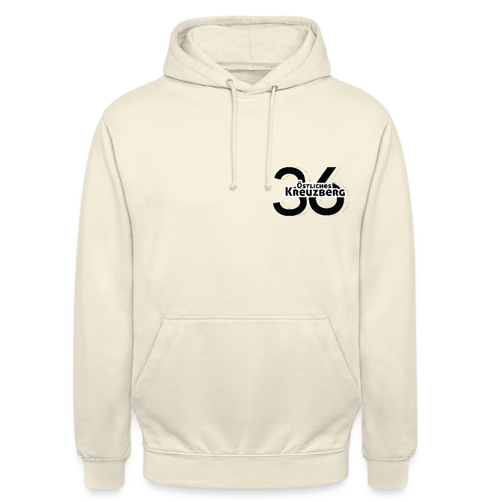 Östliches kreuzberg - Unisex Hoodie - Vanille-Milchshake
