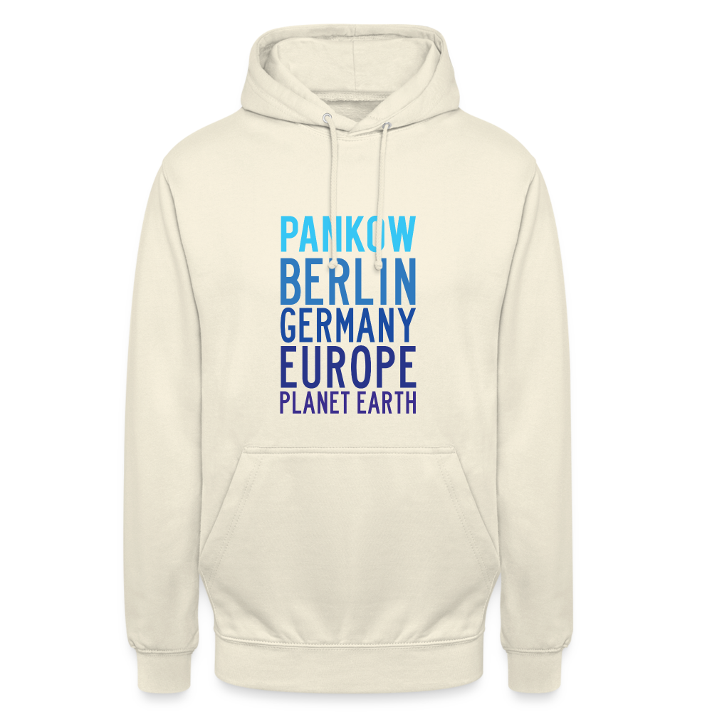 Pankow Planet Earth - Unisex Hoodie - Vanille-Milchshake