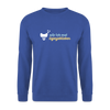 wär ick mal liejenjeblieben - Unisex Pullover - Royalblau